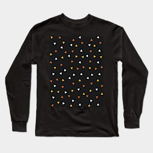 Small Colorful Triangles Long Sleeve T-Shirt